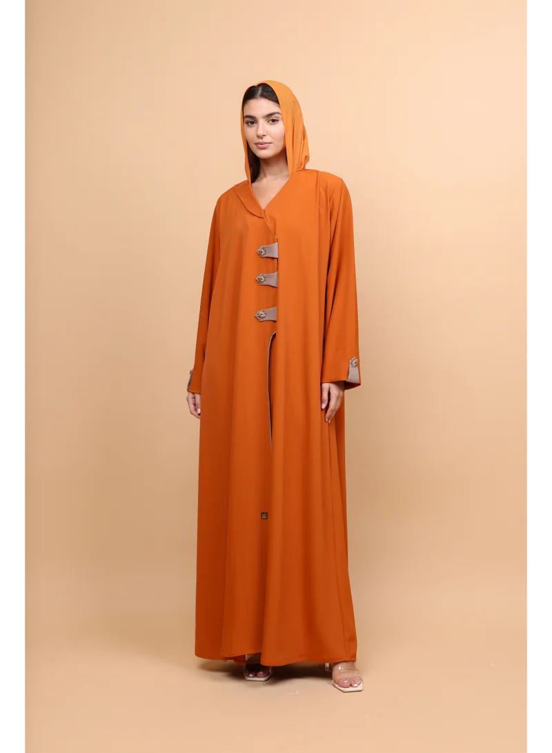 IKKXA  Modern Terracotta Abaya for Women | Best Price UAE